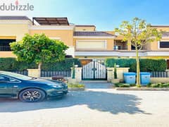 a private villa for sale in sarai compound  with double view