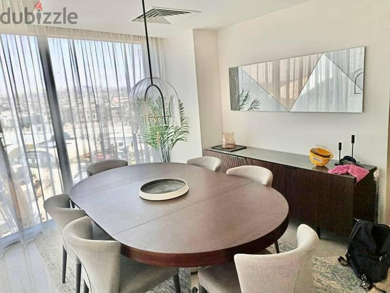 For sale, a fully finished apartment with hotel management in Zed Towers, Sheikh Zayed, next to Hyper One from Ora Company, by engineer Naguib Sawiris 3