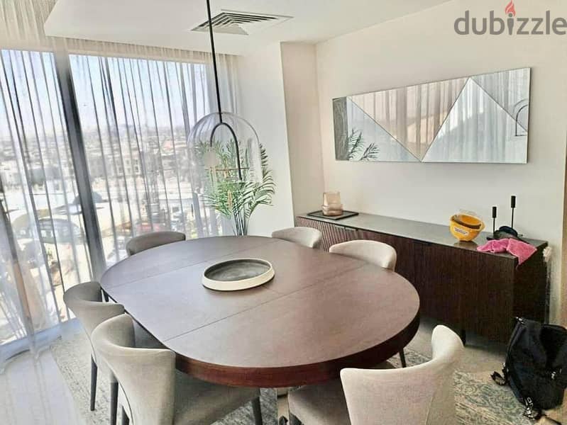 For sale, fully finished duplex with ACC , direct view on Central Park, in Compound Zed West, Sheikh Zayed, from Ora Naguib Sawiris Compan 4
