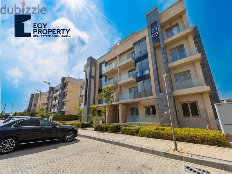Apartment For Sale at Galleria Moon Valley In New Cairo With Down Payment And Installments Private Garden 2