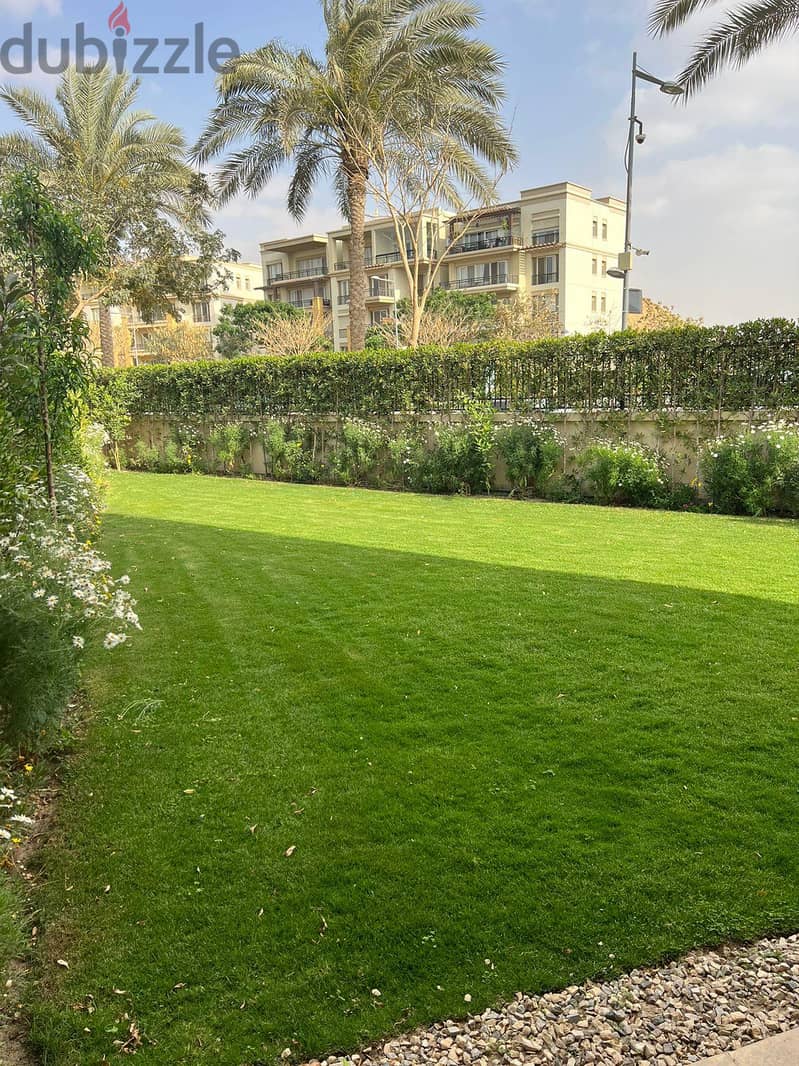 Fully Finished Ground Apartment for Sale in Uptown Cairo Golf Residence Very Prime Location Open View 4