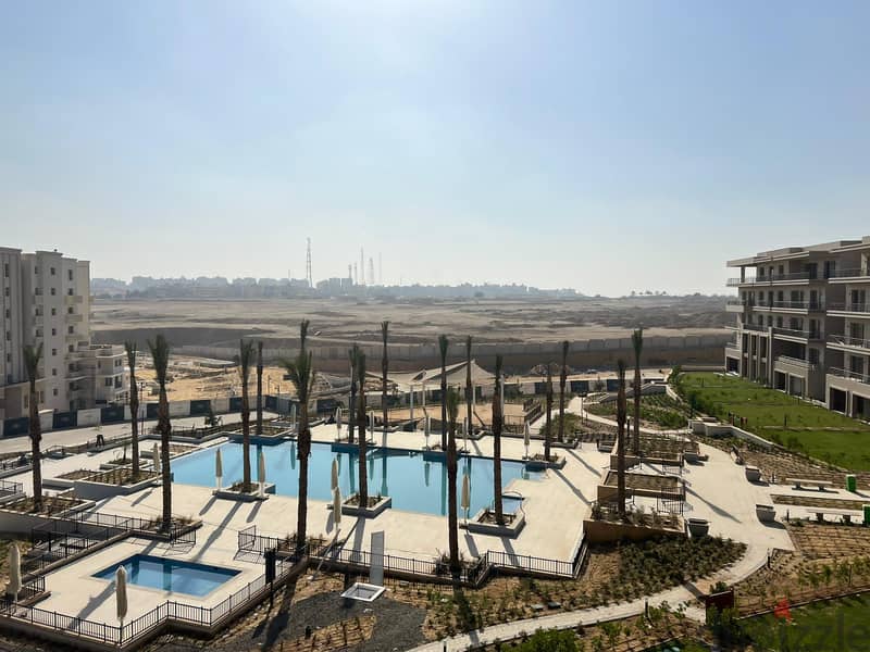 شقة كاملة التشطيب للبيع في جولف ريزيدنس ابتاون كايرو المقطم موقع متميز جدا فيو مفتوح Uptown Cairo Golf Residence 7