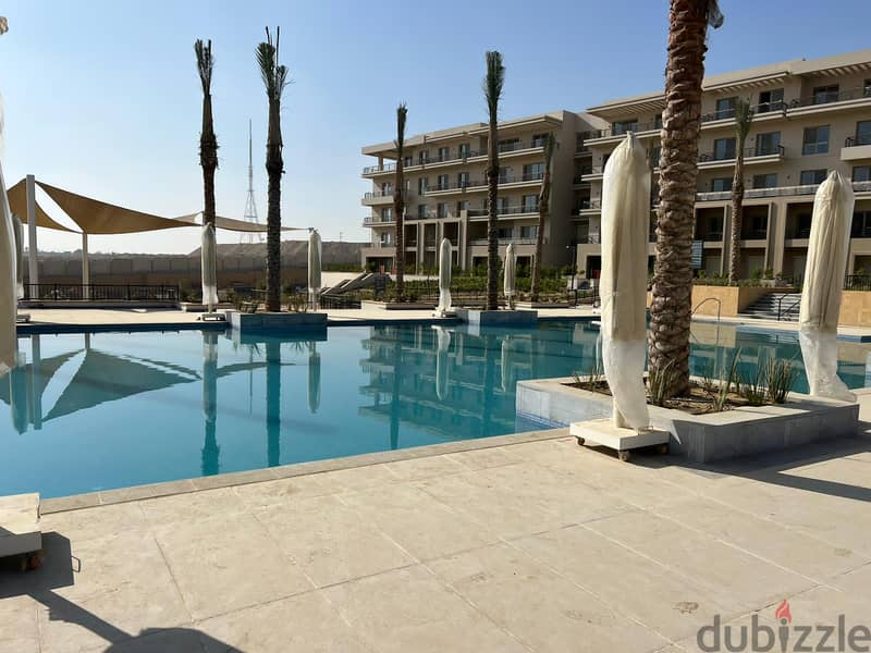 شقة كاملة التشطيب للبيع في جولف ريزيدنس ابتاون كايرو المقطم موقع متميز جدا فيو مفتوح Uptown Cairo Golf Residence 8