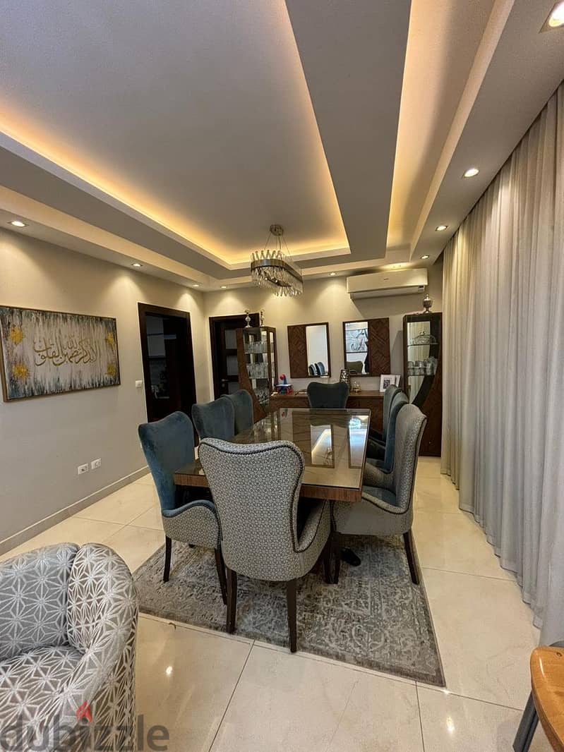 Apartment 187M for rent with kitchen, ACs and dressing Eastown ايستاون 3