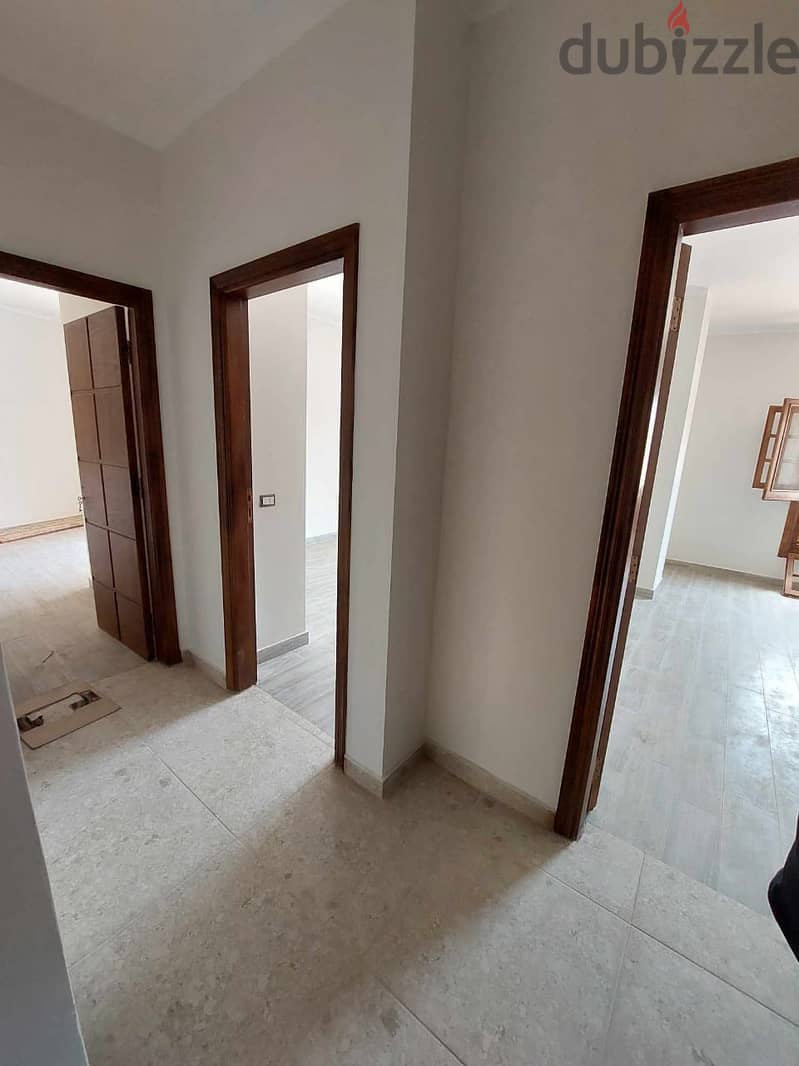 Apartment for sale, National Defense Villas, near Mohamed Naguib Axis, Al Diyar Compound, and Al Jazeera Street, minutes from Concord Plaza.  First re 4
