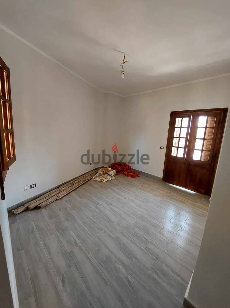 Apartment for sale, National Defense Villas, near Mohamed Naguib Axis, Al Diyar Compound, and Al Jazeera Street, minutes from Concord Plaza.  First re 6