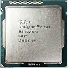 Intel processor i5 3570 بروسيسور بحالة ممتازة 0