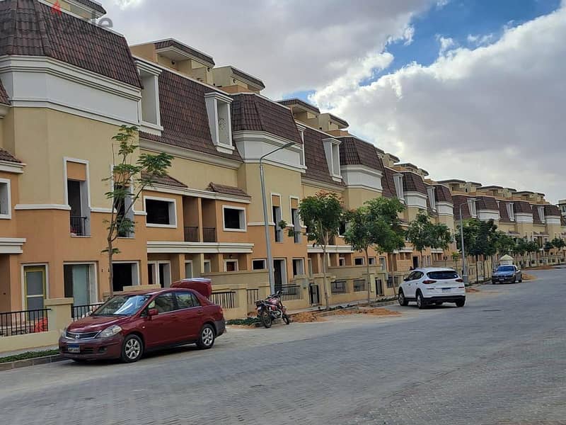 فيلا للبيع 212 مفي كمبوند سراي القاهره الجديدة  S villa for sale in sarai New Cairo 17