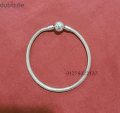 Pandora Chain silver with round clasp - أسورة باندورا
