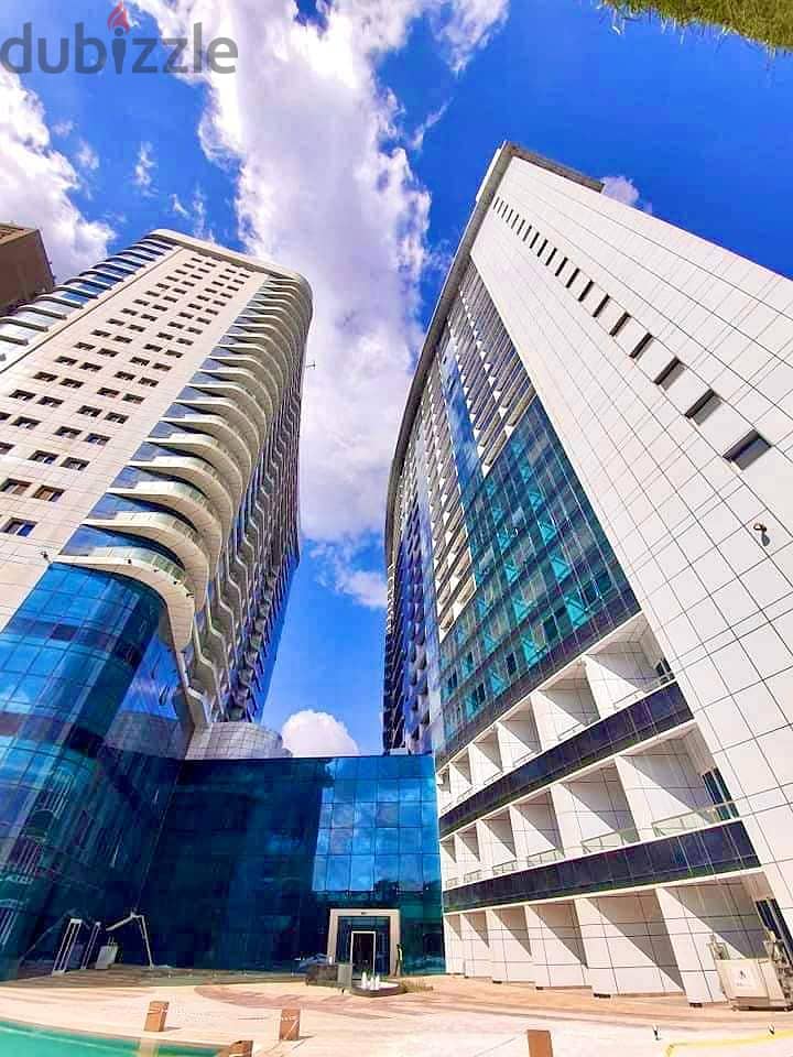 شقة فندقية 124م للبيع علي النيل متشطبة استلام فوري في ابراج هيلتون Apartment Fully Finished Ready To Move in Hilton Towers 6