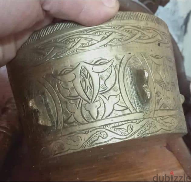 هون نحاس أنتيك تراث مصري قديم  قطعة نادرة الوجود السعر 750000 ج. 2