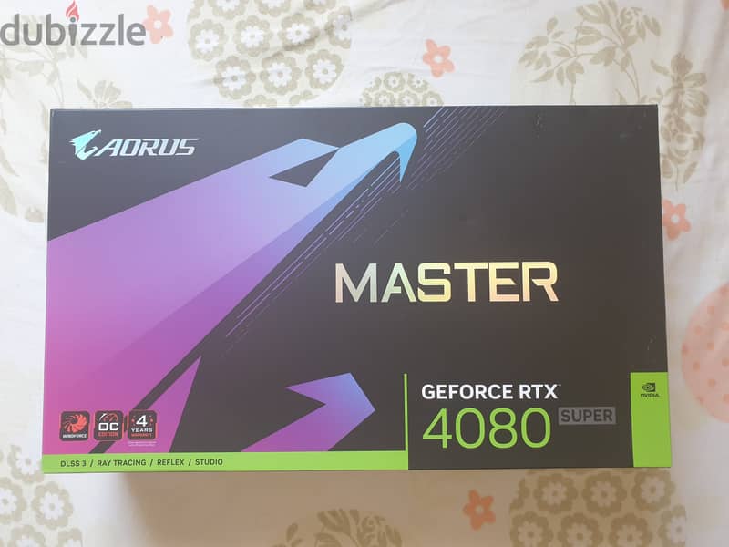 Gigabyte Aorus RTX 4080 Super Master 16Gb وارد امريكا 0