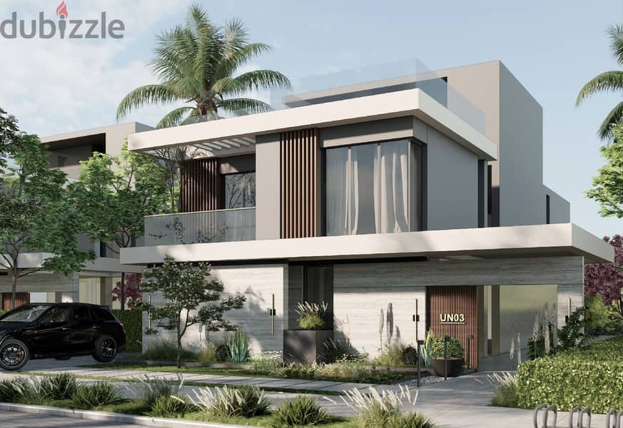 5% down payment for a fully finished townhouse with a private garden at the price of an apartment in Red Compound, Mostakbal City. 7