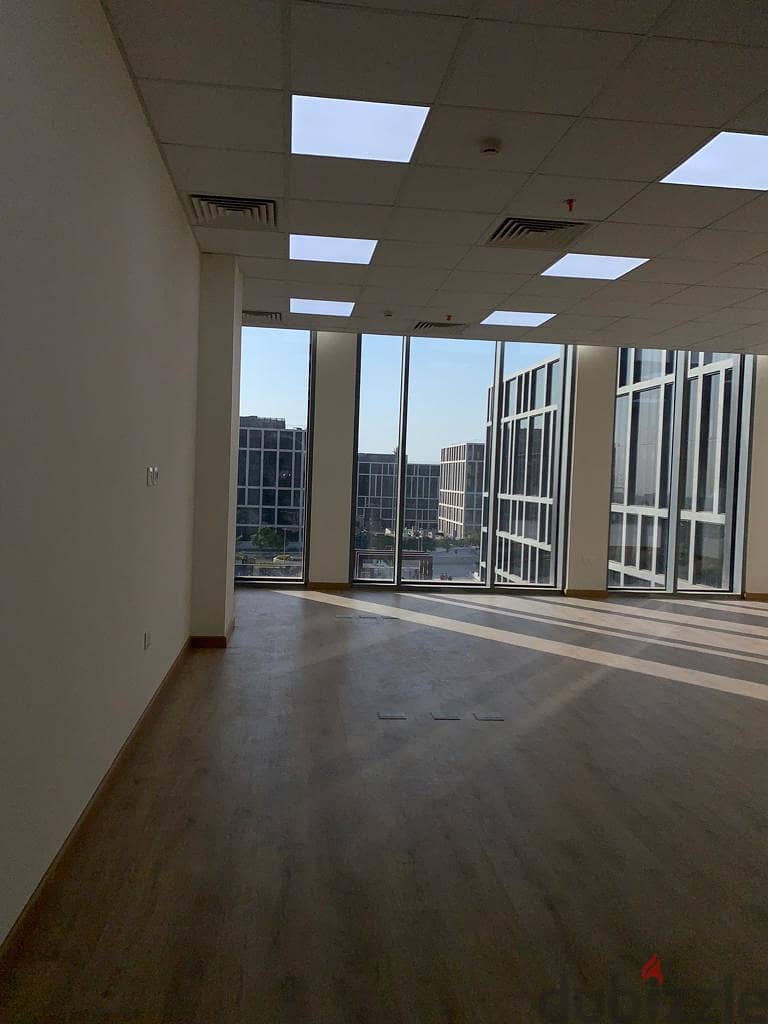 Cairo Festival city Office for rent 96m fully finished 3