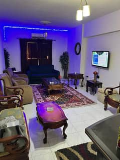 Fully furnished Apartment  with AC's & appliances for rent in very prime location New Cairo El Bostan Compound