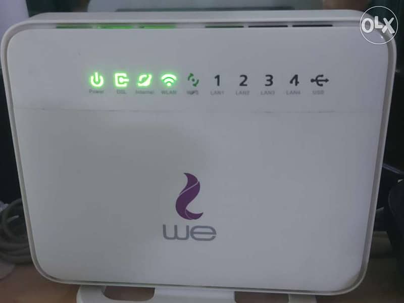 راوتر هواوى vdsl يدعم السرعات العالية بمشتملاتة علبة وفاتورة وتوصيلاتة 1