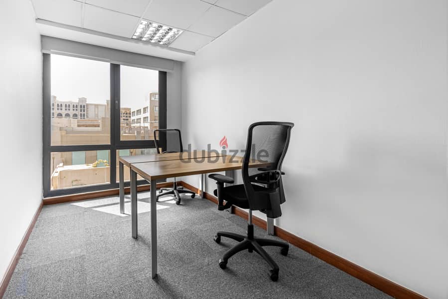 Private office space for 2 persons in Arkan Plaza 0