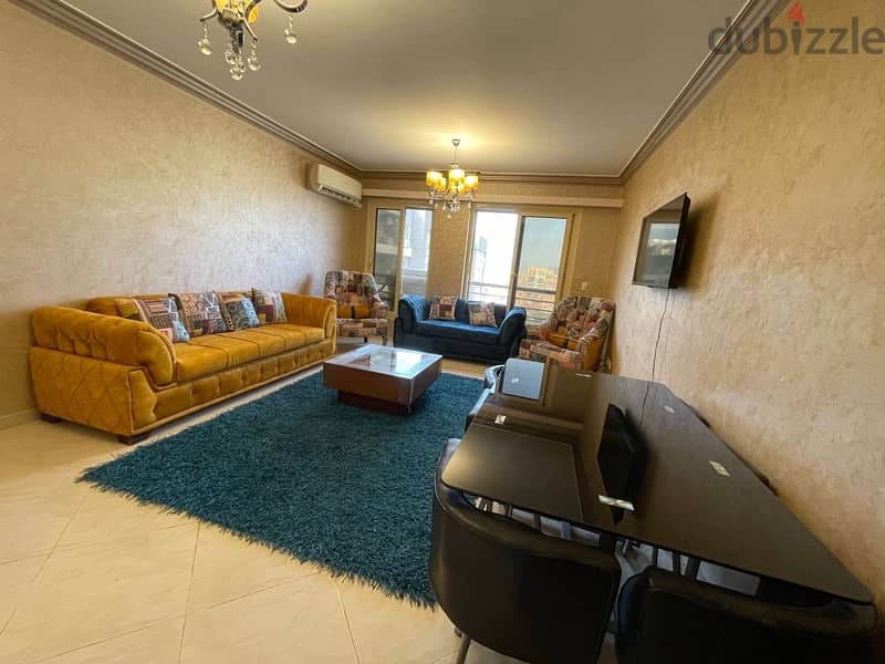 شقة مفروشة للايجار - كمبوند دار مصر 12 الشيخ زايد fully furnished 3