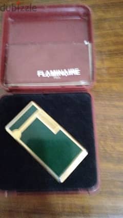Flaminaire lighter, gold-plated - Ventage