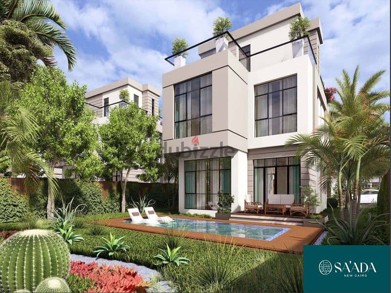 Twin house resale 5 bedrooms delivery 2024 in sa'ada compound new cairo 10