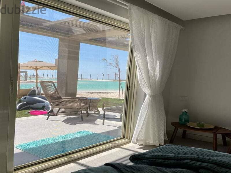 A 214 sqm apartment for sale directly on the sea, ready to move in the Latin Quarter of El Alamein 3