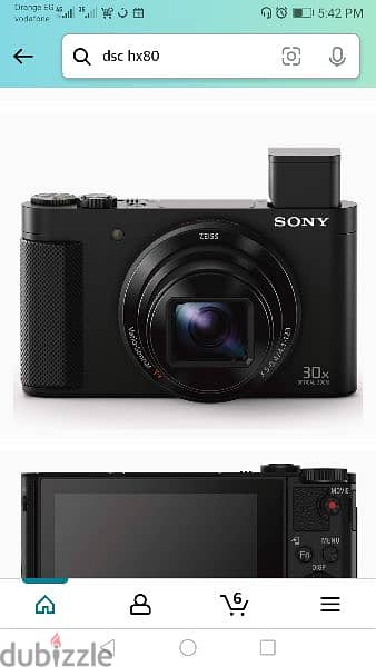 dsc hx80 sony camera with good condition 4