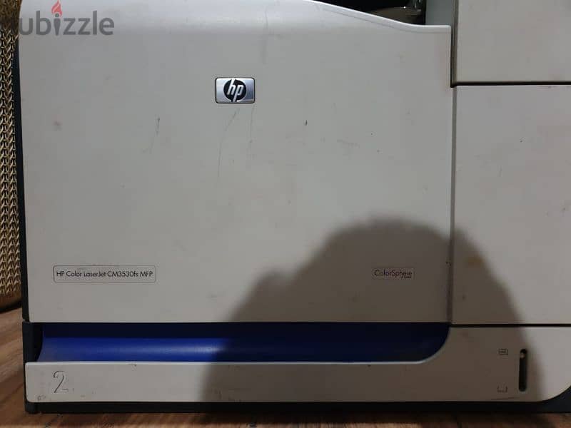 hp color laserjet cm3530fs mfp printer and copy machine 1