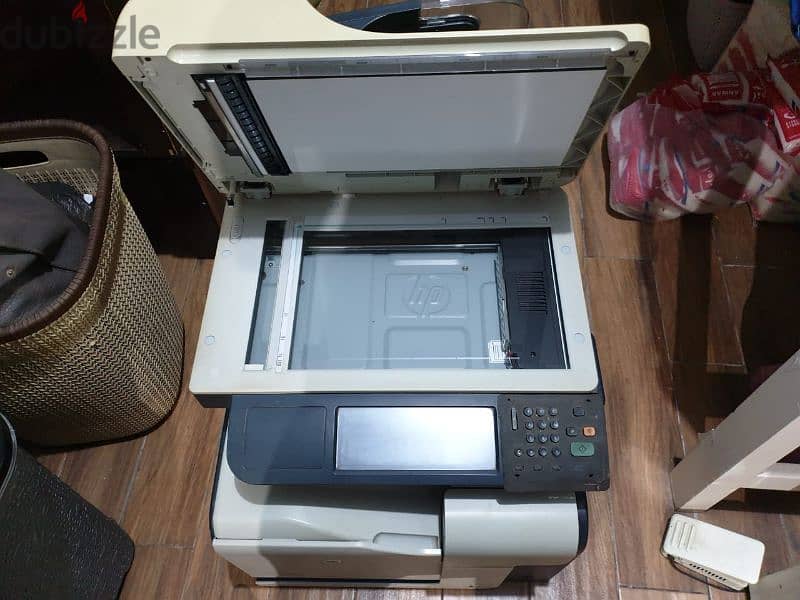 hp color laserjet cm3530fs mfp printer and copy machine 2