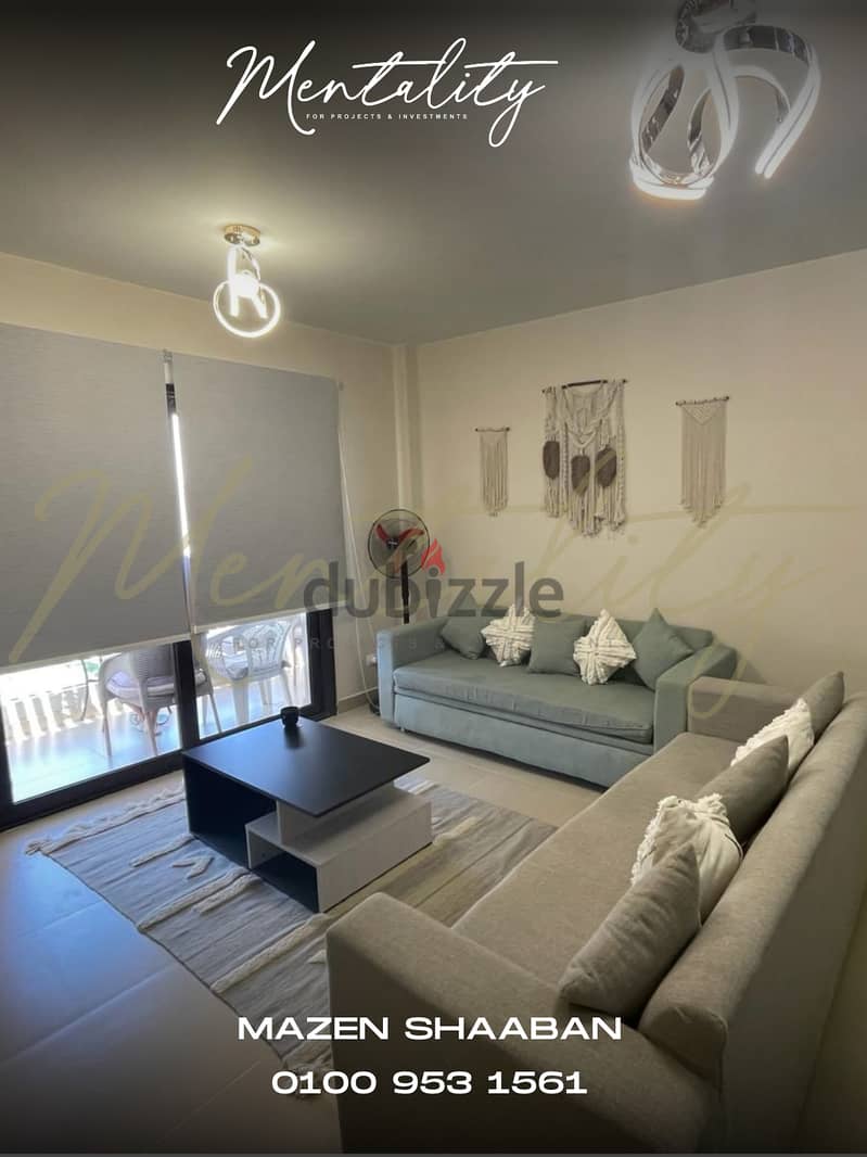 Beautiful Chalet for Sale in AZHA Ain Sukhna - Fully Furnished - 2 Bedrooms 1