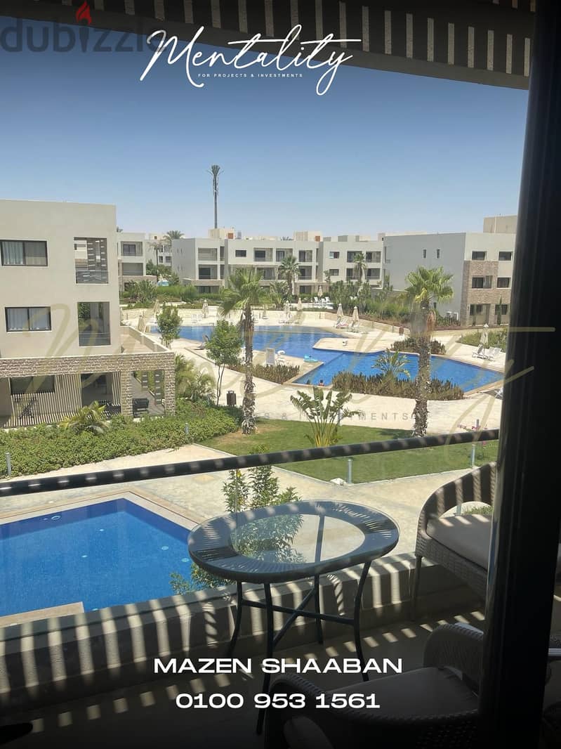Beautiful Chalet for Sale in AZHA Ain Sukhna - Fully Furnished - 2 Bedrooms 4