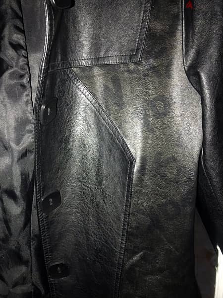 جاكيت جلد طبيعي ماركة أسبانية | Real Leather Jacket Brand Misako Spain 6