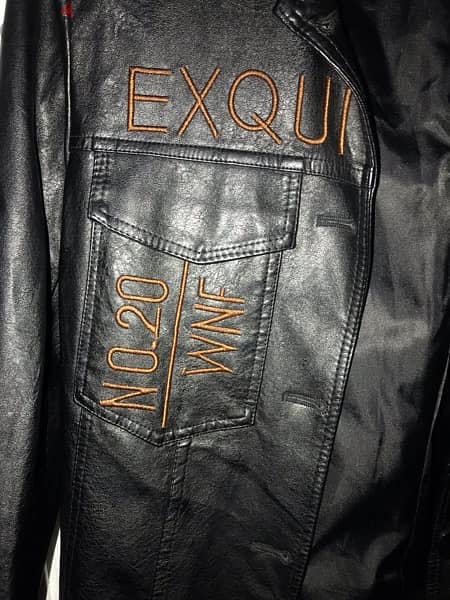 جاكيت جلد طبيعي ماركة أسبانية | Real Leather Jacket Brand Misako Spain 7