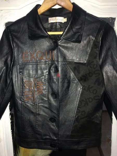جاكيت جلد طبيعي ماركة أسبانية | Real Leather Jacket Brand Misako Spain 10