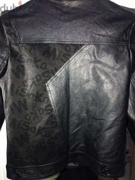جاكيت جلد طبيعي ماركة أسبانية | Real Leather Jacket Brand Misako Spain 11