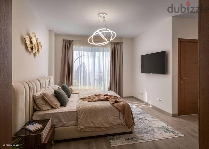 Apartment of 180 meters at the starting price, with a 10% down payment and payment up to 10 years, on a special plot of land directly on the diplomati 4