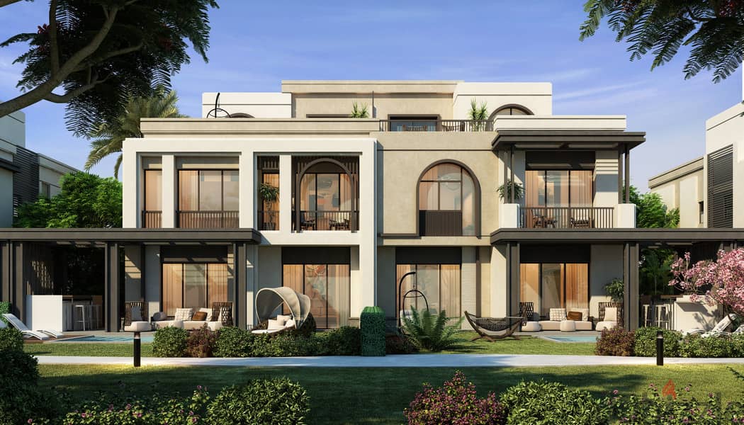 With a 5% down payment, a villa for sale in a compound next to Z East, in installments up to 8 years, in New Cairo 4