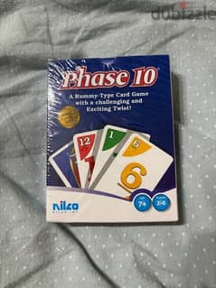 Phase 10 Card game 0