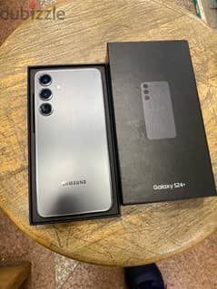 Galaxy S24 Plus dual sim 512/12G Black جديد