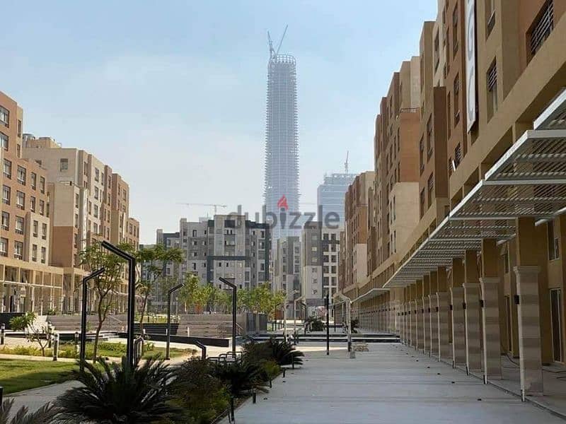 Fully finished Apartment in Al Maqssed Ready to move with lowest price | شقة استلام فوري بالتشطيب في قلب العاصمة الاداريه المقصد شركه سيتي ايدج 1