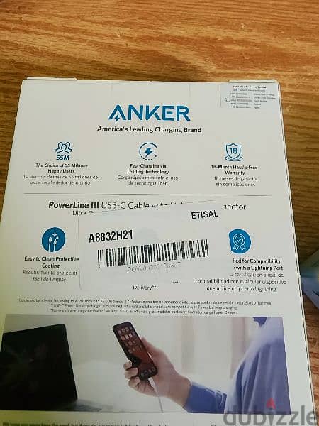 20W Power Adapter + Anker Powerline 3 2