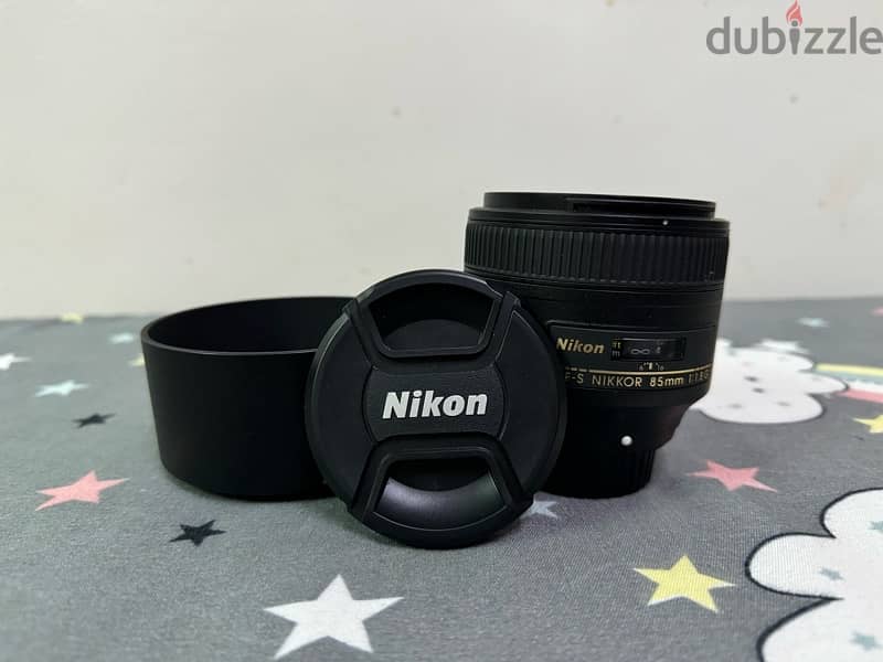 lens Nikon 85 mm 1.8 1