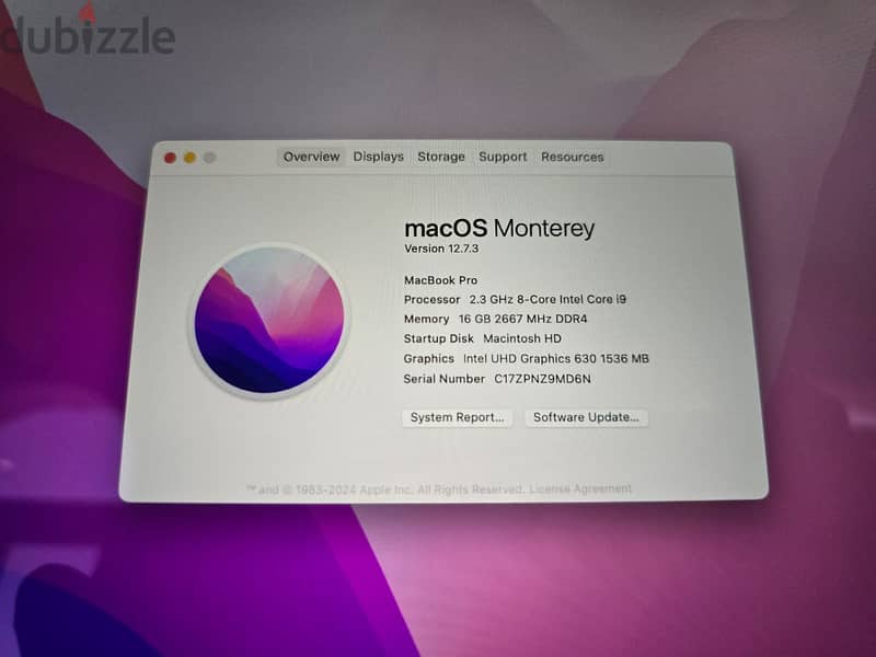 Macbook Pro 2019 - Space Grey - Perfect Condition 2