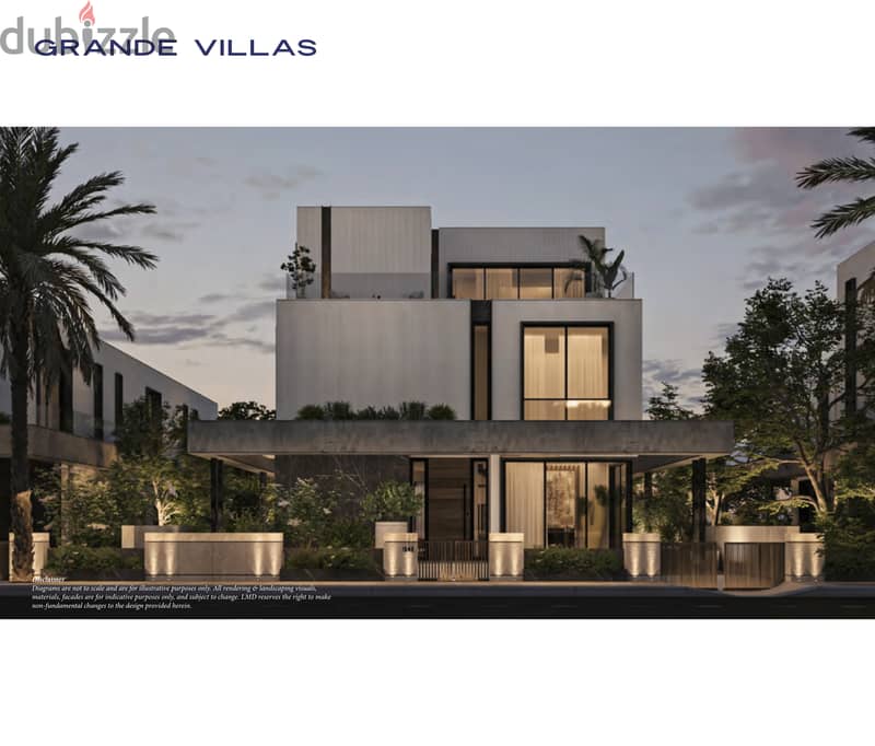 constructed villa ready for showing in villas only compound in front of Al-Rehab City Sabbour with installments فيلا مبنيه جاهزه للمعاينة فى كمبوند في 2