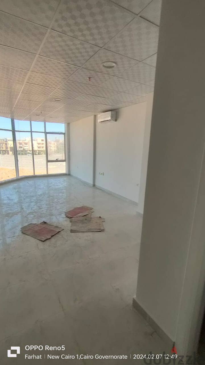 new cairo banafseg  مكتب او عيادة للايجار 130 متر منطقة البنفسج التجمع الخامس 4