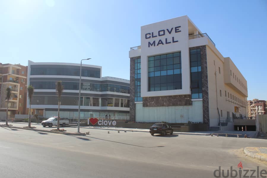 محل للبيع 51 متر استلام فوري منطقة القرنفل التجمع الخامس clove mall el koronfel new cairo 4