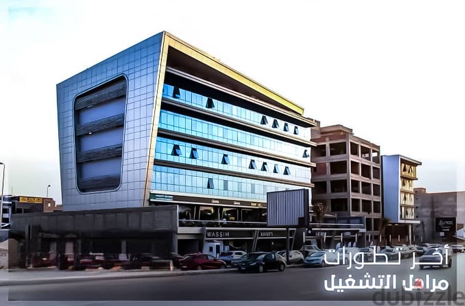 new cairo مكتب للبيع 233 متر استلام فوري على التسعين الشمالي بالتجمع الخامس 3