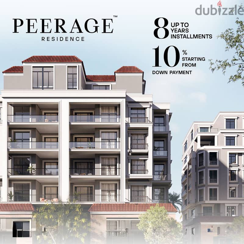 peerage residence new cairo شقة للبيع 123 متر بكمبوند  بمقدم وتسهيلات بالتجمع الخامس 3