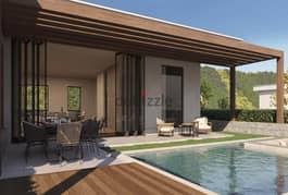 Finished Corner Townhouse villa for sale in Hills Of One New Zayed 313m with 8 installments next to Sodic  كورنر تاون هاوس فيلا للبيع في الشيخ زايد