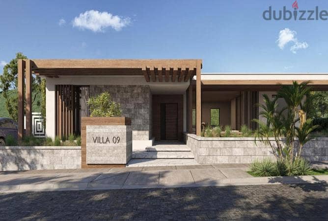 Finished Corner Townhouse villa for sale in Hills Of One New Zayed 313m with 8 installments next to Sodic  كورنر تاون هاوس فيلا للبيع في الشيخ زايد 4