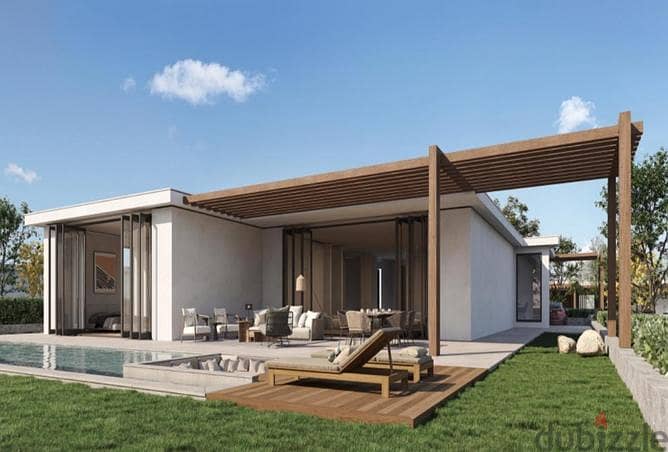 Finished Corner Townhouse villa for sale in Hills Of One New Zayed 313m with 8 installments next to Sodic  كورنر تاون هاوس فيلا للبيع في الشيخ زايد 5